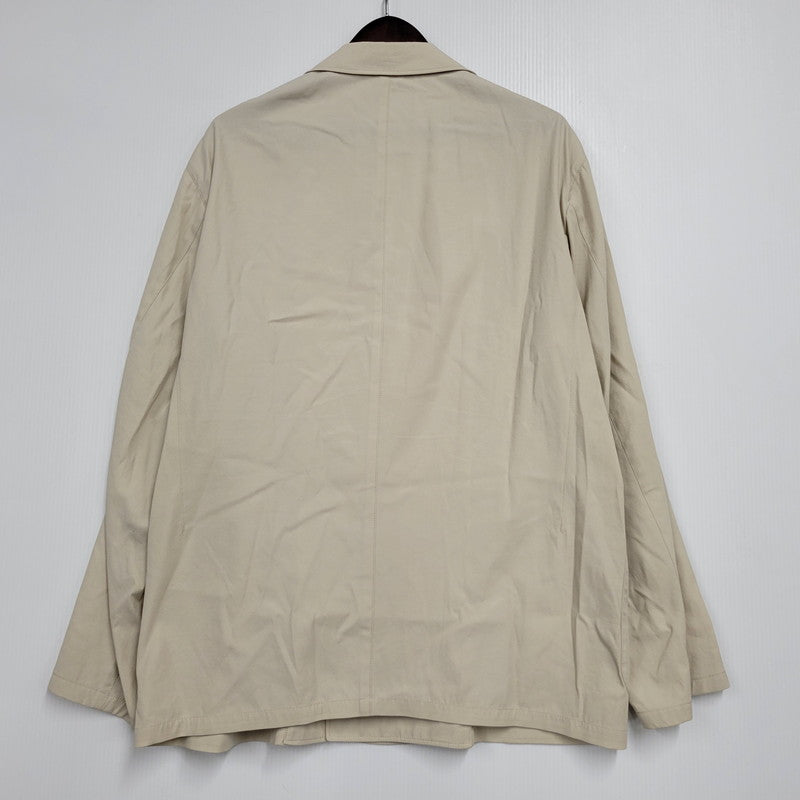 【中古品】【メンズ】 UNITED ARROWS ユナイテッドアローズ 1121-128-5611 ギャバジン ボイル 4B テーラードジャケット アウター 147-260315-kh-20-izu サイズ：L カラー：ベージュ 万代Net店