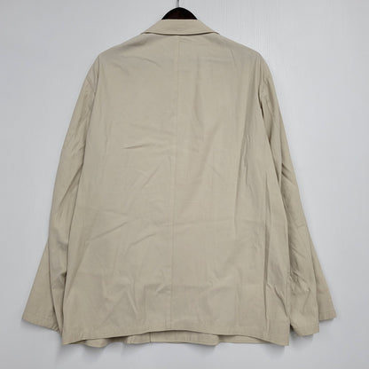 【中古品】【メンズ】 UNITED ARROWS ユナイテッドアローズ 1121-128-5611 ギャバジン ボイル 4B テーラードジャケット アウター 147-260315-kh-20-izu サイズ：L カラー：ベージュ 万代Net店