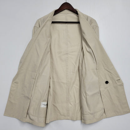 【中古品】【メンズ】 UNITED ARROWS ユナイテッドアローズ 1121-128-5611 ギャバジン ボイル 4B テーラードジャケット アウター 147-260315-kh-20-izu サイズ：L カラー：ベージュ 万代Net店