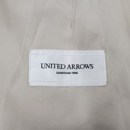 【中古品】【メンズ】 UNITED ARROWS ユナイテッドアローズ 1121-128-5611 ギャバジン ボイル 4B テーラードジャケット アウター 147-260315-kh-20-izu サイズ：L カラー：ベージュ 万代Net店