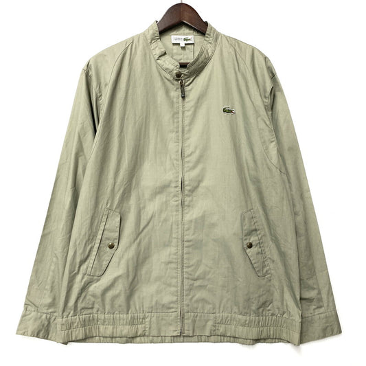 【中古品】【メンズ】 CHEMISE LACOSTE シュミーズラコステ NO COLLAR JACKET ノーカラージャケット アウター 146-260316-as-04-izu サイズ：4 カラー：グリーン系 万代Net店