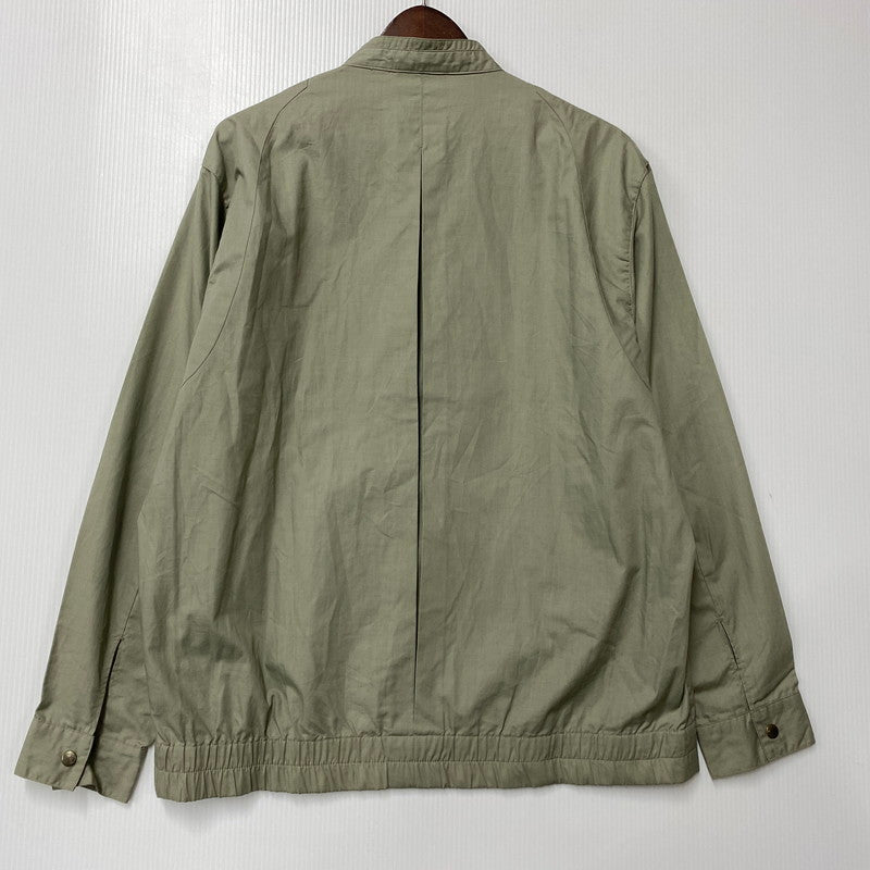 【中古品】【メンズ】 CHEMISE LACOSTE シュミーズラコステ NO COLLAR JACKET ノーカラージャケット アウター 146-260316-as-04-izu サイズ：4 カラー：グリーン系 万代Net店