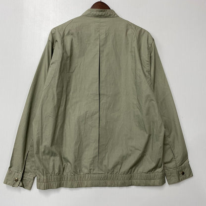 【中古品】【メンズ】 CHEMISE LACOSTE シュミーズラコステ NO COLLAR JACKET ノーカラージャケット アウター 146-260316-as-04-izu サイズ：4 カラー：グリーン系 万代Net店