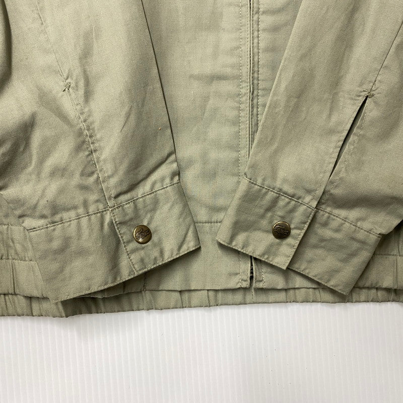 【中古品】【メンズ】 CHEMISE LACOSTE シュミーズラコステ NO COLLAR JACKET ノーカラージャケット アウター 146-260316-as-04-izu サイズ：4 カラー：グリーン系 万代Net店