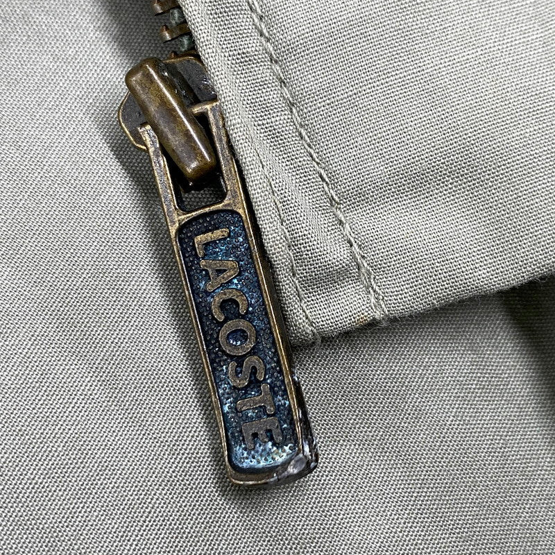 【中古品】【メンズ】 CHEMISE LACOSTE シュミーズラコステ NO COLLAR JACKET ノーカラージャケット アウター 146-260316-as-04-izu サイズ：4 カラー：グリーン系 万代Net店