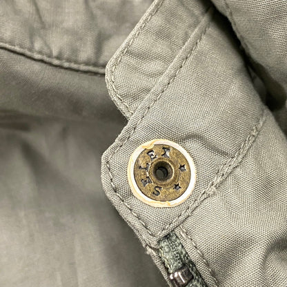 【中古品】【メンズ】 CHEMISE LACOSTE シュミーズラコステ NO COLLAR JACKET ノーカラージャケット アウター 146-260316-as-04-izu サイズ：4 カラー：グリーン系 万代Net店