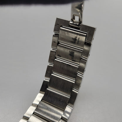 【中古品】【メンズ/レディース】 EMPORIO ARMANI エンポリオ・アルマーニ AR-11081 VALENTE CHRONOGRAPH QUARTZ WATCH バレンテ クロノグラフ クオーツ ウォッチ 腕時計 時計 197-260606-ya-14-izu カラー：シルバー 万代Net店
