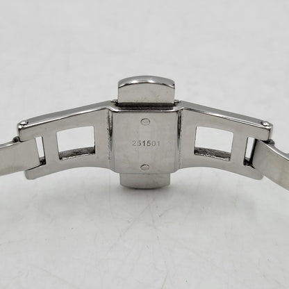 【中古品】【メンズ/レディース】 EMPORIO ARMANI エンポリオ・アルマーニ AR-11081 VALENTE CHRONOGRAPH QUARTZ WATCH バレンテ クロノグラフ クオーツ ウォッチ 腕時計 時計 197-260606-ya-14-izu カラー：シルバー 万代Net店