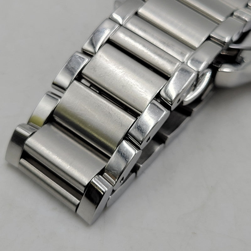【中古品】【メンズ/レディース】 EMPORIO ARMANI エンポリオ・アルマーニ AR-11081 VALENTE CHRONOGRAPH QUARTZ WATCH バレンテ クロノグラフ クオーツ ウォッチ 腕時計 時計 197-260606-ya-14-izu カラー：シルバー 万代Net店