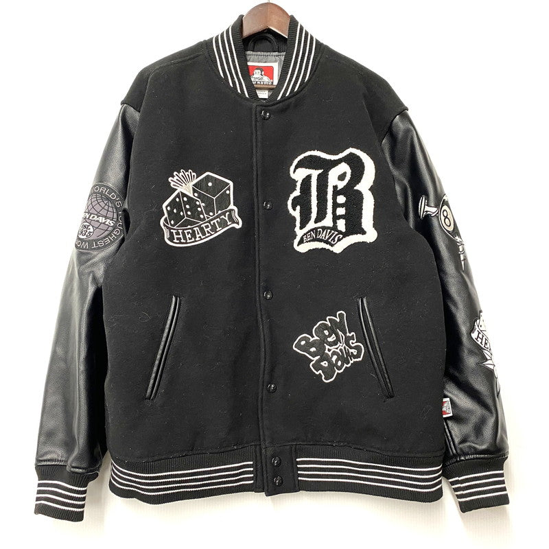 【中古品】【メンズ】 BD STADIUM JACKET T-23780014 スタジアムジャケット スタジャン アウター 147-260316-as-06-izu サイズ：XL カラー：ブラック 万代Net店
