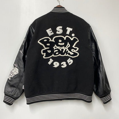 【中古品】【メンズ】 BD STADIUM JACKET T-23780014 スタジアムジャケット スタジャン アウター 147-260316-as-06-izu サイズ：XL カラー：ブラック 万代Net店