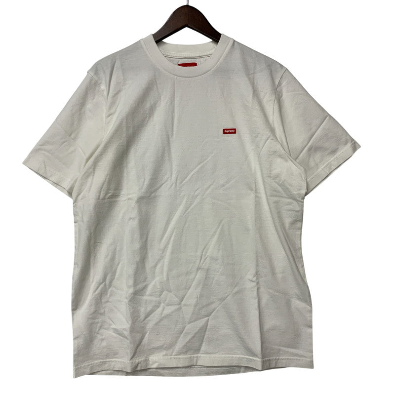 【中古品】【メンズ】 Supreme シュプリーム SMALL BOX LOGO S/S TEE スモールボックスロゴ ショートスリーブ Tシャツ 半袖 トップス 149-260310-as-05-izu サイズ：M カラー：ホワイト 万代Net店