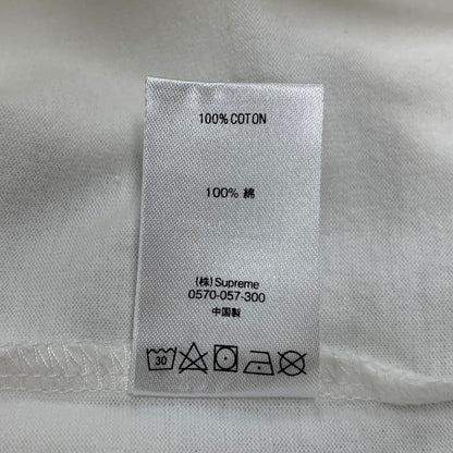 【中古品】【メンズ】 Supreme シュプリーム SMALL BOX LOGO S/S TEE スモールボックスロゴ ショートスリーブ Tシャツ 半袖 トップス 149-260310-as-05-izu サイズ：M カラー：ホワイト 万代Net店