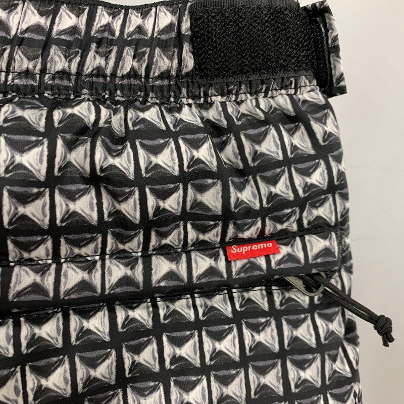 【中古美品】【メンズ】 Supreme シュプリーム × THE NORTH FACE ザ・ノースフェイス STUDDED NUPTSE PANT ND42101I スタッズ ヌプシパンツ ボトムス 149-260310-as-06-izu サイズ：S カラー：ブラック系 万代Net店