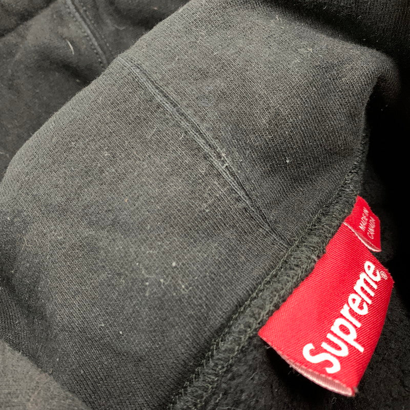 【中古品】【メンズ】 Supreme シュプリーム SHINE HOODED SWEATSHIRT シャイン フーデッド スウェットシャツ パーカー 長袖 トップス 149-260310-as-04-izu サイズ：M カラー：ブラック 万代Net店