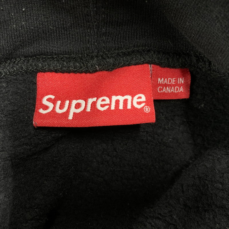 【中古品】【メンズ】 Supreme シュプリーム SHINE HOODED SWEATSHIRT シャイン フーデッド スウェットシャツ パーカー 長袖 トップス 149-260310-as-04-izu サイズ：M カラー：ブラック 万代Net店