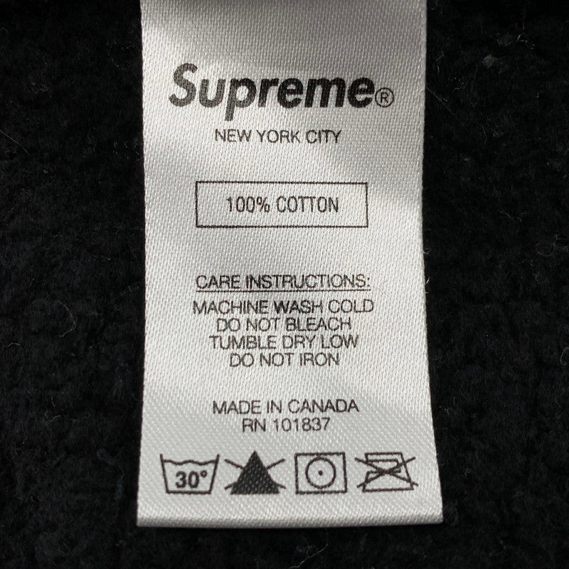 【中古品】【メンズ】 Supreme シュプリーム SHINE HOODED SWEATSHIRT シャイン フーデッド スウェットシャツ パーカー 長袖 トップス 149-260310-as-04-izu サイズ：M カラー：ブラック 万代Net店