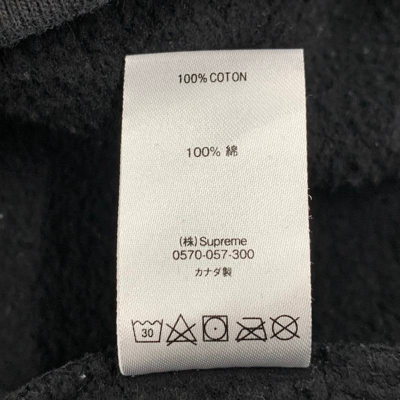 【中古品】【メンズ】 Supreme シュプリーム SHINE HOODED SWEATSHIRT シャイン フーデッド スウェットシャツ パーカー 長袖 トップス 149-260310-as-04-izu サイズ：M カラー：ブラック 万代Net店