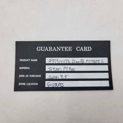 【現状渡し品】【メンズ】 GOD SUNS ゴッドサンズ PT900メタル付き 12mm 平打ちバングル アクセサリー 192-260310-as-15-izu カラー：シルバー 万代Net店