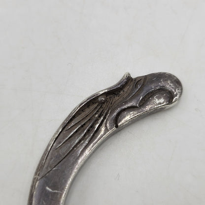 【現状渡し品】【メンズ】 GOD SUNS ゴッドサンズ 8mm EAGLE FACE BANGLE イーグル フェイス バングル PTメタル付き アクセサリー 192-260310-as-14-izu カラー：シルバー 万代Net店