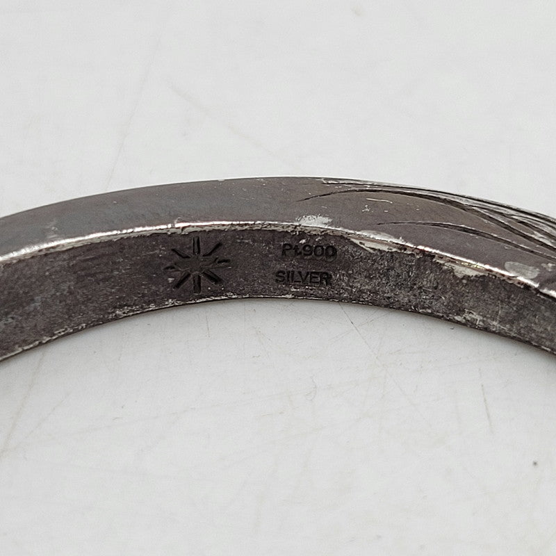 【現状渡し品】【メンズ】 GOD SUNS ゴッドサンズ 8mm EAGLE FACE BANGLE イーグル フェイス バングル PTメタル付き アクセサリー 192-260310-as-14-izu カラー：シルバー 万代Net店
