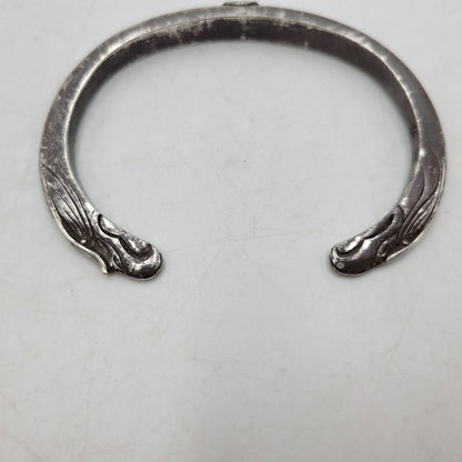 【現状渡し品】【メンズ】 GOD SUNS ゴッドサンズ 8mm EAGLE FACE BANGLE イーグル フェイス バングル PTメタル付き アクセサリー 192-260310-as-14-izu カラー：シルバー 万代Net店