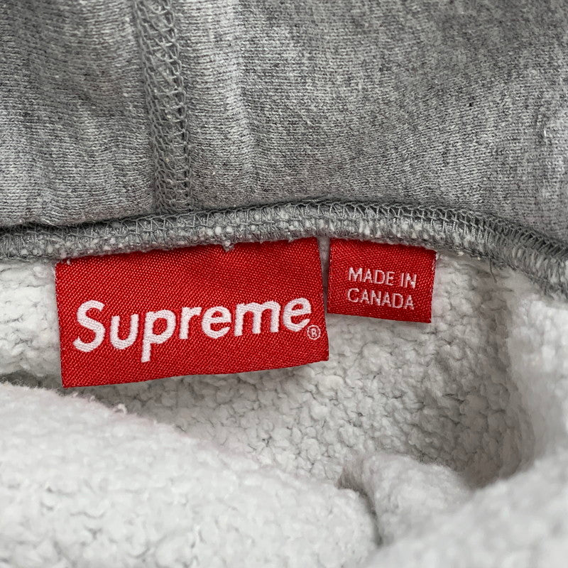 【中古品】【メンズ】 Supreme シュプリーム PEARL LOGO HOODED SWEATSHIRT パール ロゴ フーデッド スウェットシャツ パーカー 長袖 トップス 149-260310-as-03-izu サイズ：L カラー：グレー 万代Net店