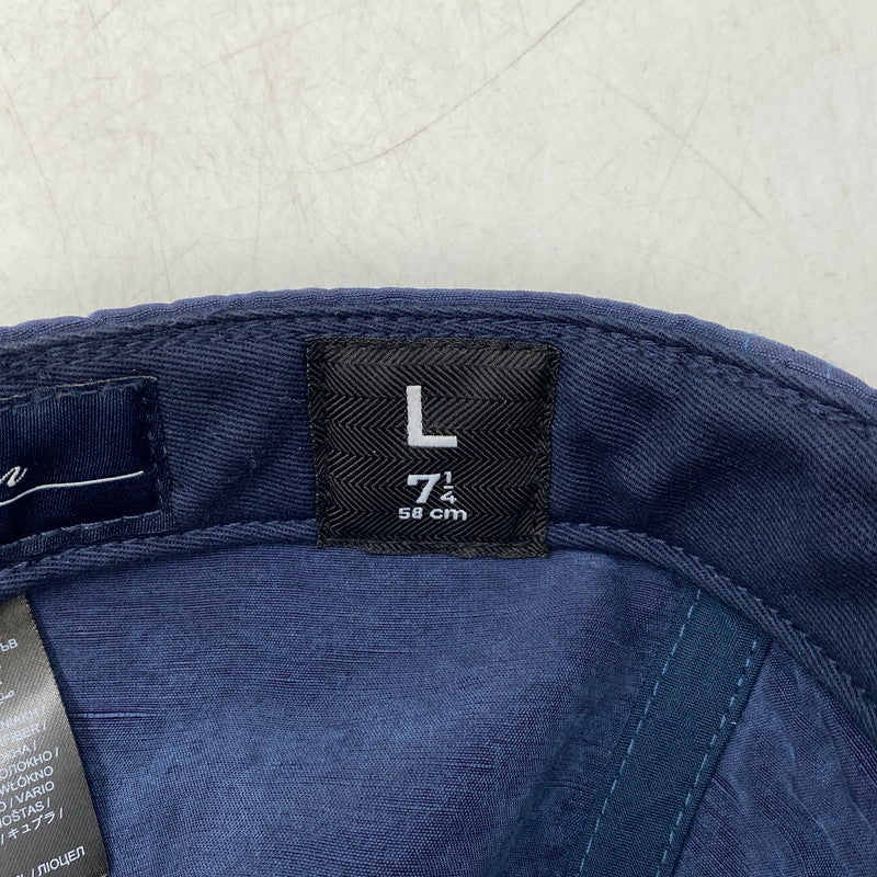 【中古品】【メンズ/レディース】 KITH×47 キス 25SS NEW YORK YANKEES CUPRO LINEN FRANCHISE LS CAP ニューヨークヤンキース キュプロ リネン フランチャイズ LS キャップ 185-260318-tt-02-izu サイズ：L (58cm) カラー：ネイビー 万代Net店