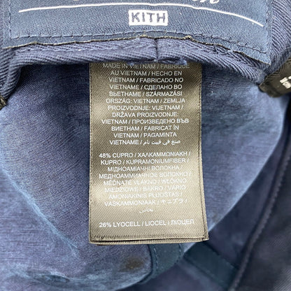 【中古品】【メンズ/レディース】 KITH×47 キス 25SS NEW YORK YANKEES CUPRO LINEN FRANCHISE LS CAP ニューヨークヤンキース キュプロ リネン フランチャイズ LS キャップ 185-260318-tt-02-izu サイズ：L (58cm) カラー：ネイビー 万代Net店