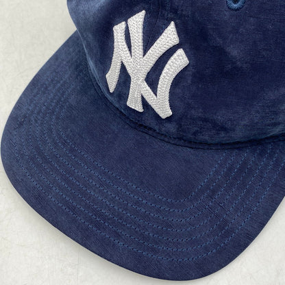 【中古品】【メンズ/レディース】 KITH×47 キス 25SS NEW YORK YANKEES CUPRO LINEN FRANCHISE LS CAP ニューヨークヤンキース キュプロ リネン フランチャイズ LS キャップ 185-260318-tt-02-izu サイズ：L (58cm) カラー：ネイビー 万代Net店