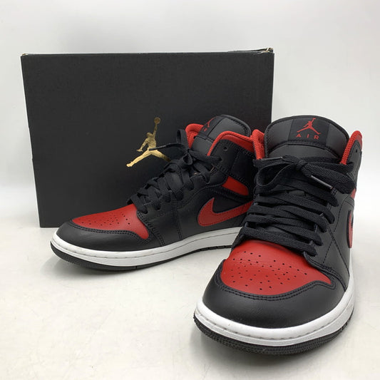 【中古品】【メンズ/レディース】 DQ8426-067 AIR JORDAN 1 MID エア ジョーダン ワン ミッド スニーカー シューズ 靴 160-260311-cs-01-izu サイズ：26cm カラー：BLACK/VARSITY RED-SUMMIT WHITE 万代Net店