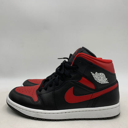 【中古品】【メンズ/レディース】 DQ8426-067 AIR JORDAN 1 MID エア ジョーダン ワン ミッド スニーカー シューズ 靴 160-260311-cs-01-izu サイズ：26cm カラー：BLACK/VARSITY RED-SUMMIT WHITE 万代Net店