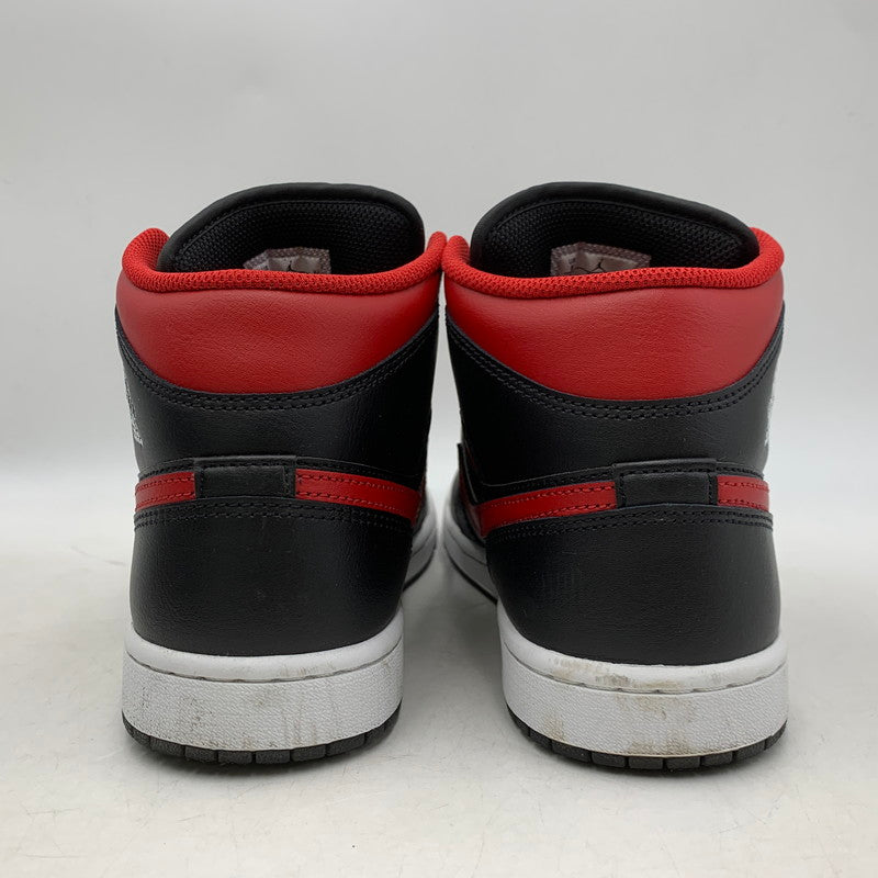 【中古品】【メンズ/レディース】 DQ8426-067 AIR JORDAN 1 MID エア ジョーダン ワン ミッド スニーカー シューズ 靴 160-260311-cs-01-izu サイズ：26cm カラー：BLACK/VARSITY RED-SUMMIT WHITE 万代Net店
