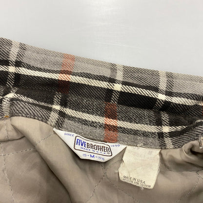 【現状渡し品】【メンズ】 三角タグ QUILTING LINER FLANNEL SHIRT キルティング ライナー フランネル シャツ トップス 146-260311-kh-03-izu サイズ：M カラー：マルチ 万代Net店