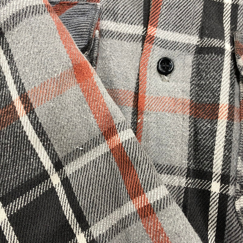 【現状渡し品】【メンズ】 三角タグ QUILTING LINER FLANNEL SHIRT キルティング ライナー フランネル シャツ トップス 146-260311-kh-03-izu サイズ：M カラー：マルチ 万代Net店
