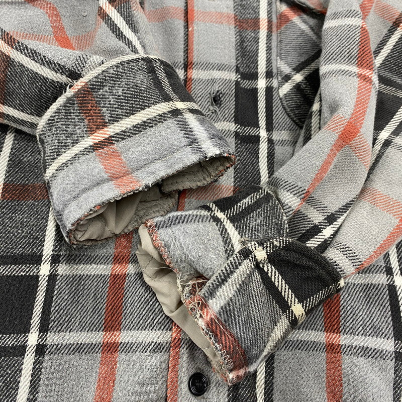 【現状渡し品】【メンズ】 三角タグ QUILTING LINER FLANNEL SHIRT キルティング ライナー フランネル シャツ トップス 146-260311-kh-03-izu サイズ：M カラー：マルチ 万代Net店