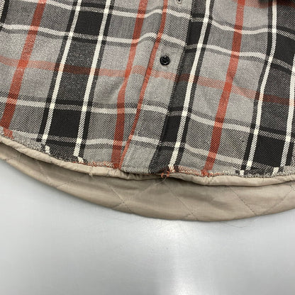 【現状渡し品】【メンズ】 三角タグ QUILTING LINER FLANNEL SHIRT キルティング ライナー フランネル シャツ トップス 146-260311-kh-03-izu サイズ：M カラー：マルチ 万代Net店