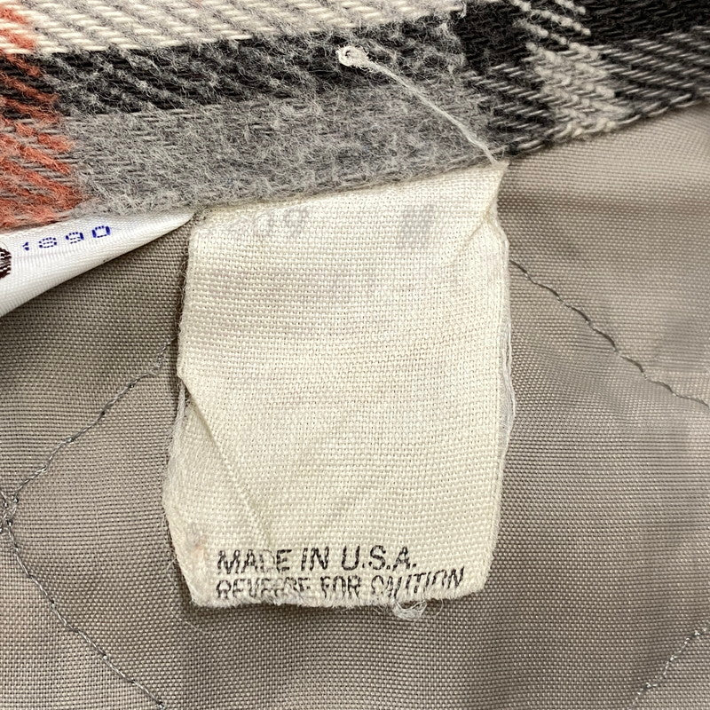 【現状渡し品】【メンズ】 三角タグ QUILTING LINER FLANNEL SHIRT キルティング ライナー フランネル シャツ トップス 146-260311-kh-03-izu サイズ：M カラー：マルチ 万代Net店