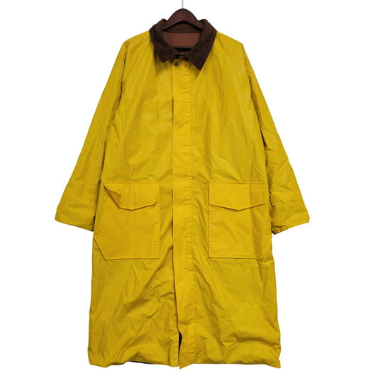 【中古品】【メンズ】 MARLBORO マルボロ 90S COTTON RAINCOAT WITH PVC BACKING コットン レインコート ウィズ ピーブイシー バッキング アウター 146-260317-cs-04-izu サイズ：M カラー：イエロー/ブラウン 万代Net店