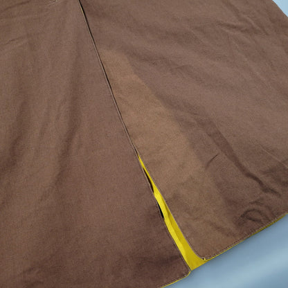 【中古品】【メンズ】 MARLBORO マルボロ 90S COTTON RAINCOAT WITH PVC BACKING コットン レインコート ウィズ ピーブイシー バッキング アウター 146-260317-cs-04-izu サイズ：M カラー：イエロー/ブラウン 万代Net店