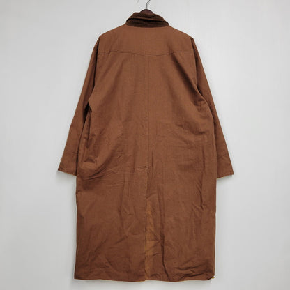 【中古品】【メンズ】 MARLBORO マルボロ 90S COTTON RAINCOAT WITH PVC BACKING コットン レインコート ウィズ ピーブイシー バッキング アウター 146-260317-cs-04-izu サイズ：M カラー：イエロー/ブラウン 万代Net店