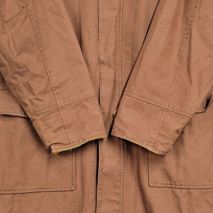 【中古品】【メンズ】 MARLBORO マルボロ 90S COTTON RAINCOAT WITH PVC BACKING コットン レインコート ウィズ ピーブイシー バッキング アウター 146-260317-cs-04-izu サイズ：M カラー：イエロー/ブラウン 万代Net店