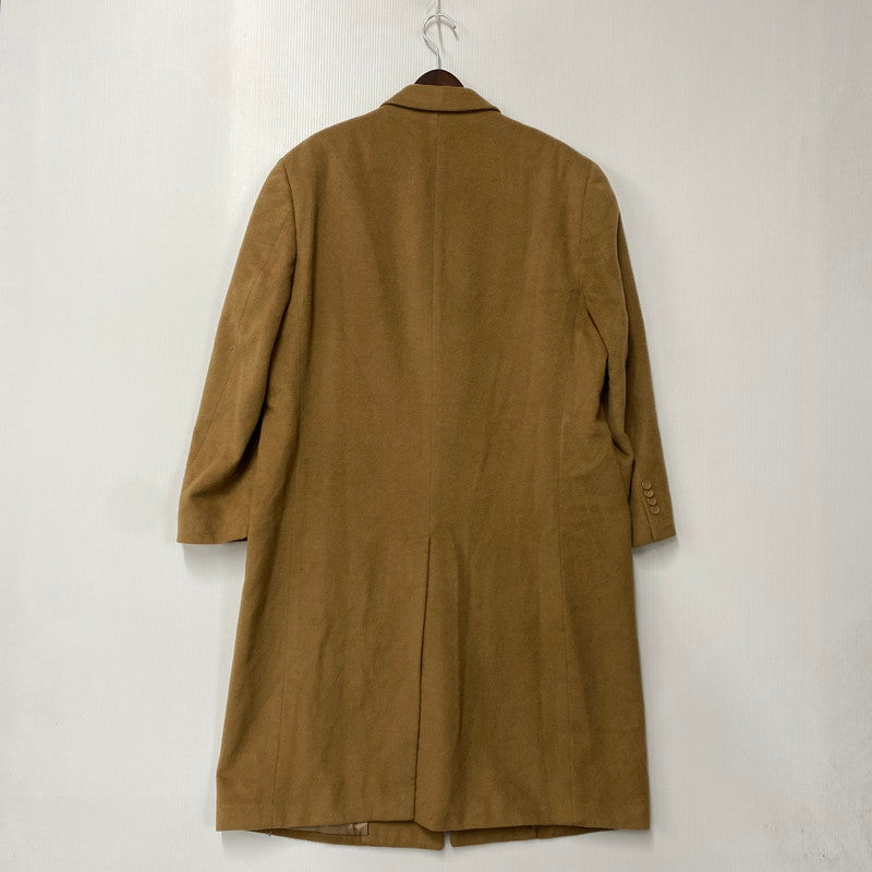 【中古品】【メンズ】 AMICALE CASHMERE BLEND WOOL CHESTER COAT アミカル カシミヤ ブレンド ウール チェスターコート アウター 146-260311-kh-09-izu サイズ：42R カラー：キャメル 万代Net店