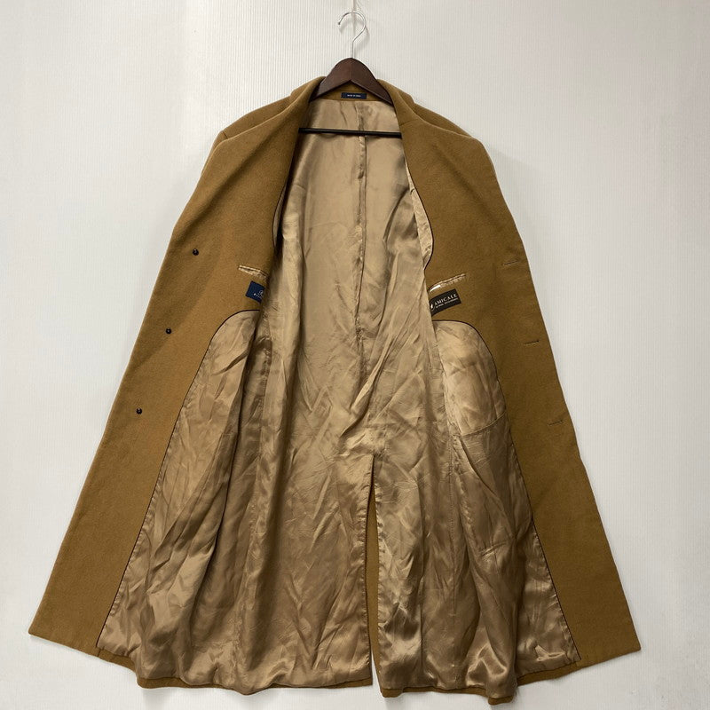 【中古品】【メンズ】 AMICALE CASHMERE BLEND WOOL CHESTER COAT アミカル カシミヤ ブレンド ウール チェスターコート アウター 146-260311-kh-09-izu サイズ：42R カラー：キャメル 万代Net店