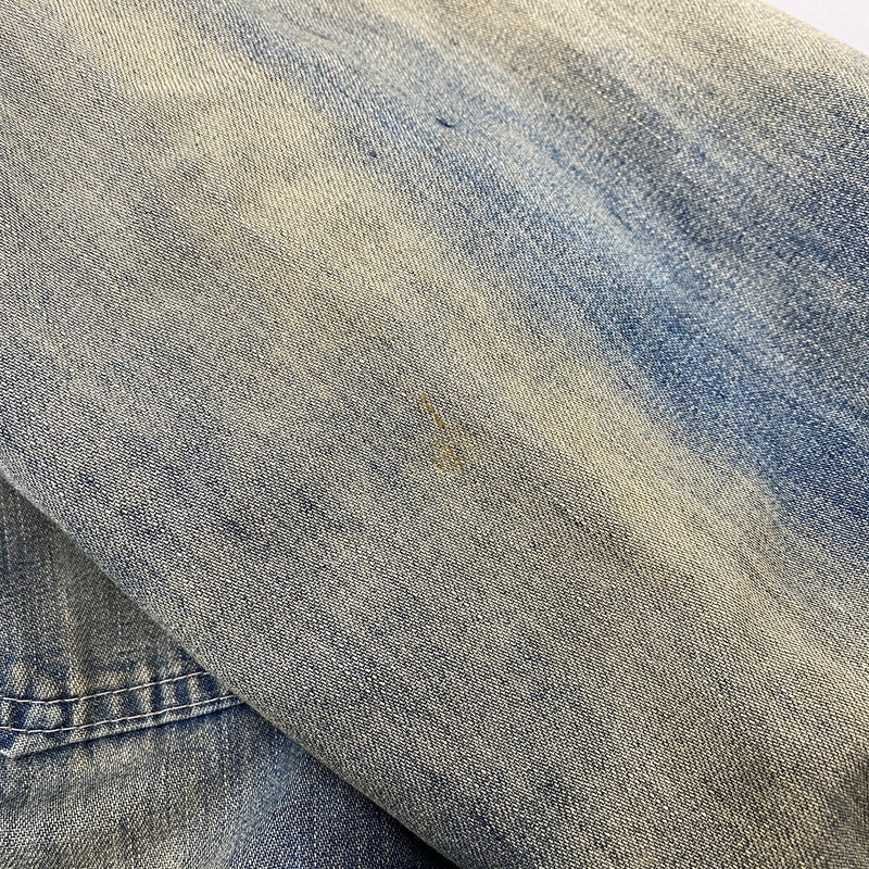 【中古品】【メンズ】 BIG MAC ビッグマック CORDUROY COLLAR BLANKET LINER DENIM COVERALL コーデュロイ カラー ブランケット ライナー デニム カバーオール アウター 146-260311-kh-04-izu カラー：インディゴ 万代Net店