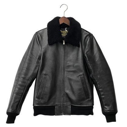 【中古品】【メンズ】 PIN－UP GIRL LINER G-1 LEATHER JACKET ピンナップガール ライナー レザー ジャケット アウター 142-260311-kh-07-izu サイズ：S カラー：ブラック 万代Net店
