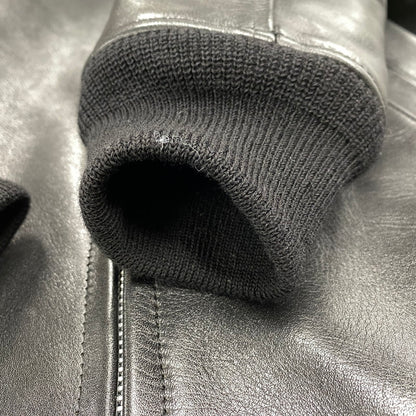 【中古品】【メンズ】 PIN－UP GIRL LINER G-1 LEATHER JACKET ピンナップガール ライナー レザー ジャケット アウター 142-260311-kh-07-izu サイズ：S カラー：ブラック 万代Net店