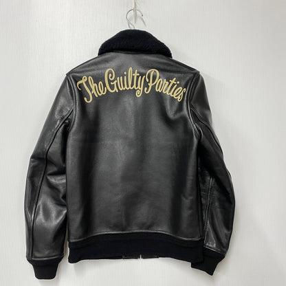 【中古品】【メンズ】 PIN－UP GIRL LINER G-1 LEATHER JACKET ピンナップガール ライナー レザー ジャケット アウター 142-260311-kh-07-izu サイズ：S カラー：ブラック 万代Net店