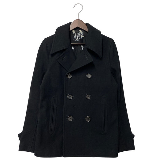 【中古品】【メンズ】 PIN－UP GIRL LINER WOOL P COAT ピンナップガール ライナー ウール ピーコート アウター 142-260311-kh-06-izu サイズ：S カラー：ブラック 万代Net店
