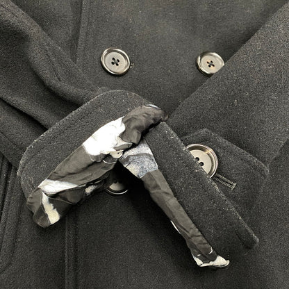 【中古品】【メンズ】 PIN－UP GIRL LINER WOOL P COAT ピンナップガール ライナー ウール ピーコート アウター 142-260311-kh-06-izu サイズ：S カラー：ブラック 万代Net店